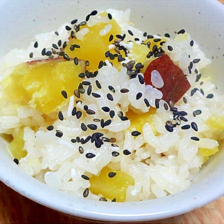 もち米を加えてもっちりホクホクさつまいもご飯 レシピ 作り方 By デラみーやん 楽天レシピ もち米を加えてもっちりホクホクさつまいもご飯 レシピ 作り方 By デラみーやん 楽天レシピ